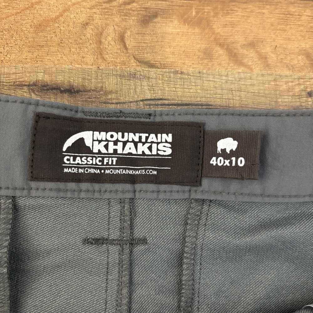 Mountain Khakis Classic Fit Waterrock Short Jackson Grey NWT - Picture 3 of 7